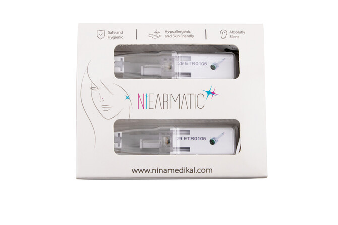 Niearmatic Medical Plastik Birthstar Emerald Regular Kulak Delme Küpesi 4mm - Thumbnail